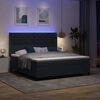 vidaXL Boxspringbed met matras Donkergrijs 180 x 200 cm Fluweel