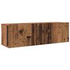 vidaXL TV Eenheden Wandgemonteerd 4 pcs Oud Hout Bewerkt hout
