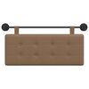 vidaXL Hangend Hoofdeinde Wandgemonteerd Nep Leer