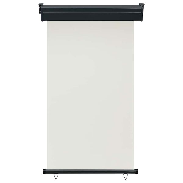 vidaXL Balkonscherm 105x250 cm crèmekleurig