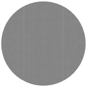 vidaXL Zwembadgrondzeil &Oslash;306 cm polyester geotextiel lichtgrijs