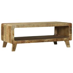 vidaXL Salontafel Bruin 90 x 50 x 35 cm Massief Mango Hout