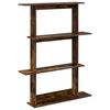 vidaXL Wandplank Gerookt eiken 100 x 20 x 126 cm