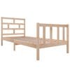 vidaXL Bedframe massief grenenhout 100x200 cm