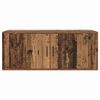 vidaXL Wandgemonteerde TV-kast Oud Hout 100 x 34,5 x 40 cm