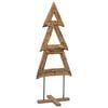 vidaXL Kerstboom Bruin 90 cm Massief Teakhout
