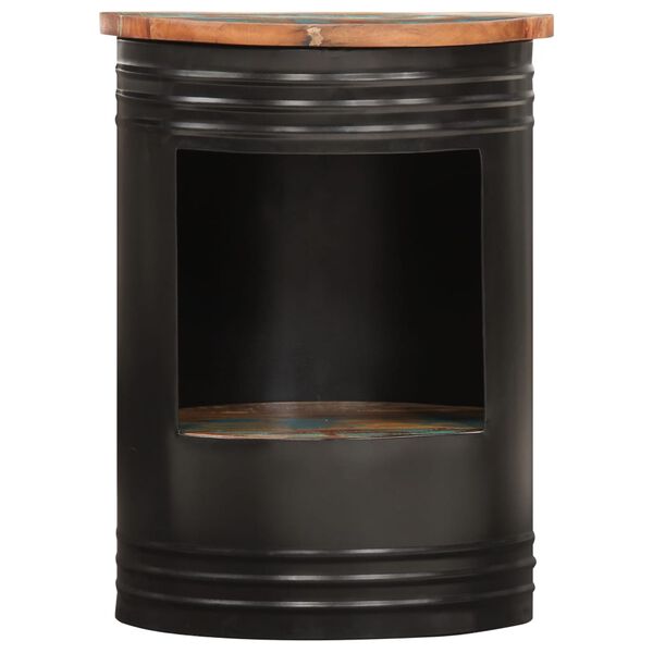 vidaXL Salontafel 43x55 cm massief gerecycled hout