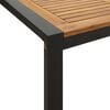 vidaXL Tuintafel met U-vormige poten 200x90x75 cm massief acaciahout