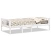 vidaXL Kinderbed zonder matras massief grenenhout wit 75x190 cm