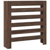 vidaXL Radiatorombouw 78x20x82 cm bewerkt hout bruin eikenkleurig