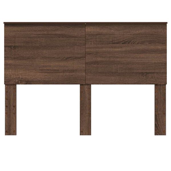 vidaXL Hoofdbord Bruin Eiken 200 cm Bewerkt hout