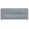 vidaXL Plantenbak 100x50 cm massief grenenhout grijs