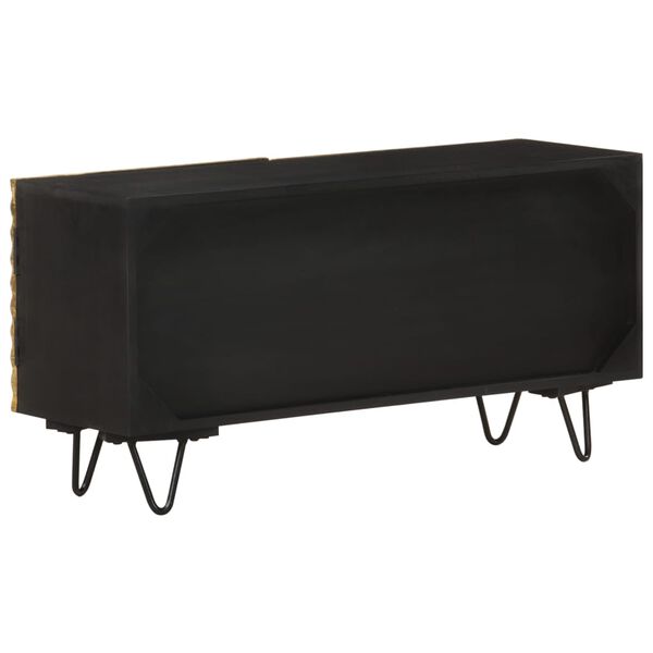 vidaXL Tv-meubel 90x30x45 cm massief mangohout