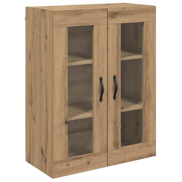vidaXL Wandkast Artisan Eiken 69,5 x 34 x 90 cm