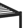 vidaXL Bedframe zonder matras metaal sonoma eikenkleurig 90x190 cm