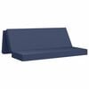 vidaXL Vouwbare Bankbed 200 x 67 x 45 cm Blauw