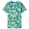 vidaXL Kindershirt 140 gem&ecirc;leerd lichtgroen