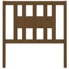 vidaXL Hoofdbord 106x4x100 cm massief grenenhout honingbruin