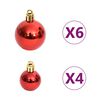 vidaXL 108-delige Kerstballenset goud en rood