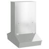 vidaXL Varkensvoeder Zilver 82 x 51 x 91,5 cm 20 kg