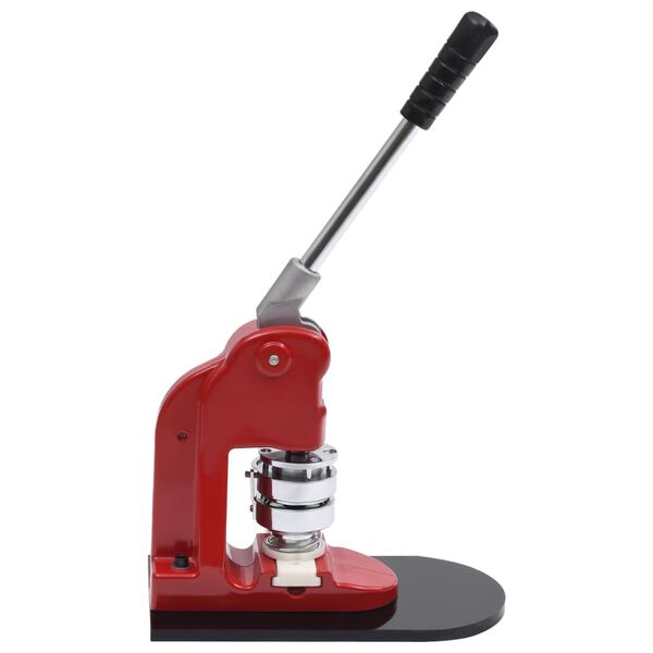 vidaXL Buttonmachine met cirkelsnijder 25 mm