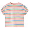 Kindershirt 140 perzikkleurig