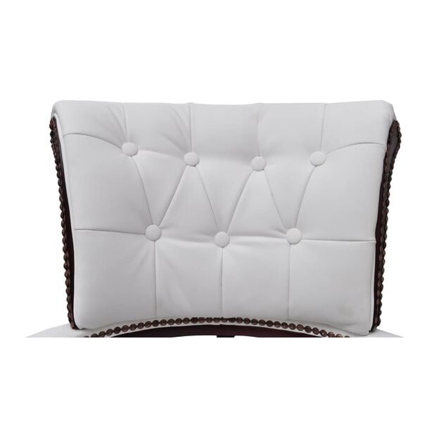 vidaXL Kantoorstoel draaibaar wit