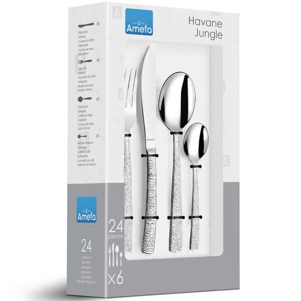 Amefa 24-delige Bestekset Havane Jungle