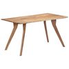 vidaXL Eettafel 140x80x76 cm massief acaciahout