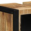 vidaXL Badkamerkast met plank Bruin 55 x 35 x 60 cm Massief Mango Hout