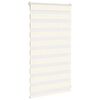 vidaXL Zebra rolgordijn 85x100 cm stofbreedte 80,9 cm marmerbeige