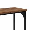 vidaXL Consoletafel Oud hout 145x22.5x75cm Bewerkt hout