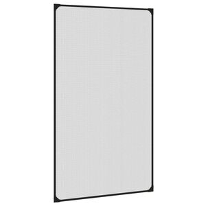 vidaXL Insectenhor voor ramen magnetisch 80x140 cm antracietkleurig