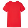 Kindershirt 140 rood