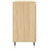 vidaXL Dressoir 101,5x35x70 cm bewerkt hout sonoma eikenkleurig
