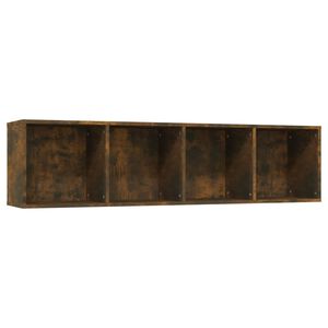 vidaXL Boekenkast / tv-meubel 143x30x36 cm bewerkt hout gerookt eiken