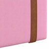 vidaXL Hangend Hoofdeinde Effen Roze 170 x 55 x 5 cm Antiek PU