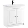 vidaXL Badkamermeubelset Hoogglans Wit 78,5 x 37,5 x 81 cm
