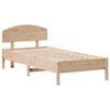 vidaXL Bedframe zonder matras massief grenenhout 100x200 cm