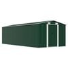 vidaXL Tuinschuur 257x580x181 cm metaal groen