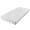 vidaXL Matras met een wasbare hoes 200x180x17 cm H3