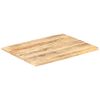 vidaXL Tafelblad 25-27 mm 80x60 cm massief mangohout