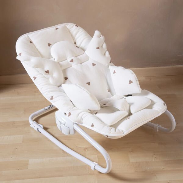 CHILDHOME Stoelkussen universeel Angel hartjes jersey