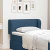 vidaXL Hoofdbord oor Blauw 40 x 23 x 6 cm Stof