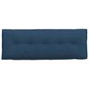 vidaXL Rugkussen Blauw 140 x 19 x 50 cm Stof
