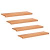vidaXL Trapmatten 4 st Lak 90 x 30 x 2 cm Massief beukenhout