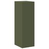 vidaXL Bestandenkast met lade 2 pcs Olijf Groen 44 x 50 x 139 cm