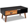 vidaXL Salontafel 90x50x40 cm massief acaciahout
