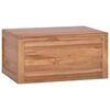 vidaXL Badkamerwandkast 60x45x30 cm massief teakhout