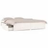 vidaXL Bedframe met lades wit 200x200 cm
